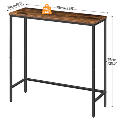 HOOBRO 29.5-inch Narrow Console Table
