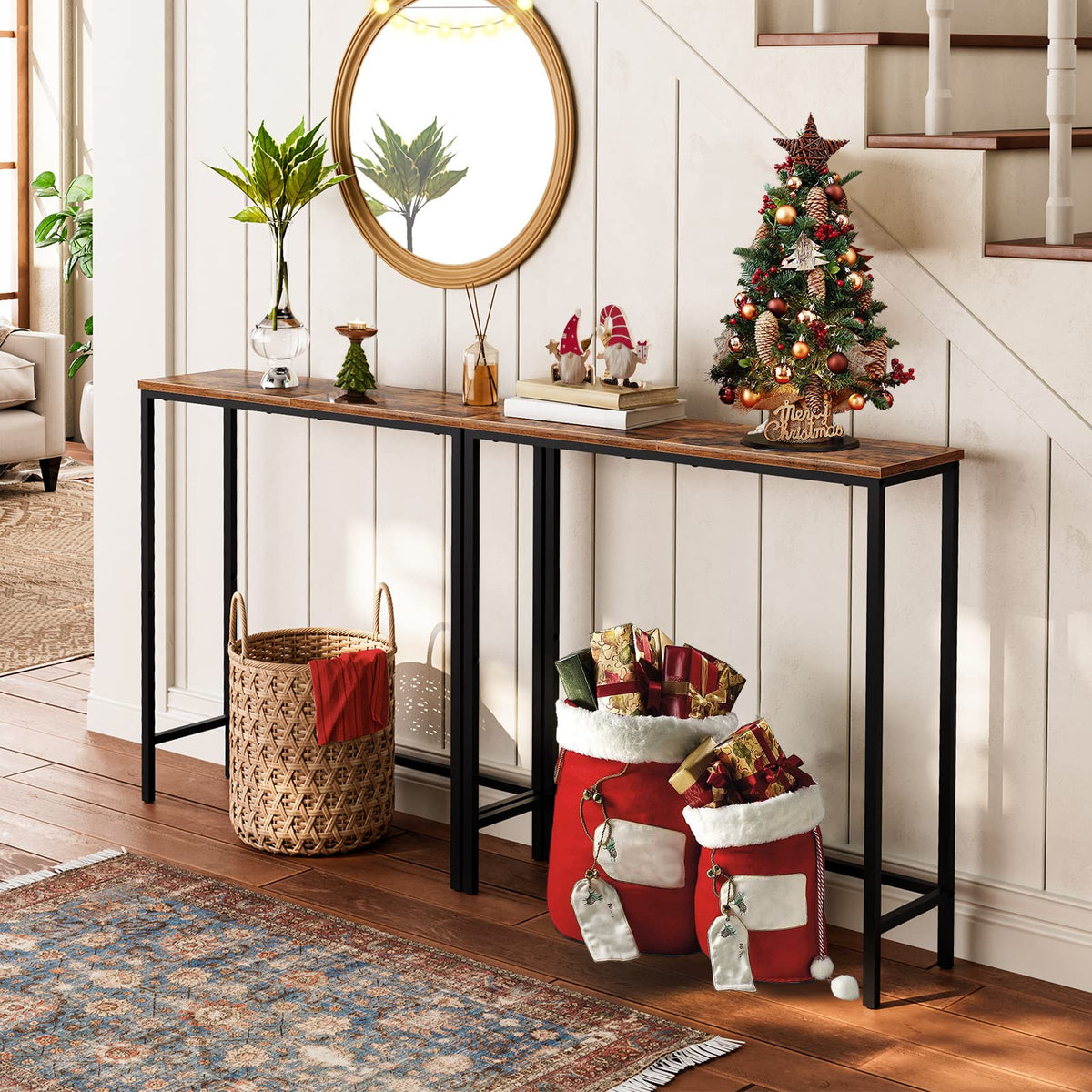 HOOBRO 29.5-inch Narrow Console Table