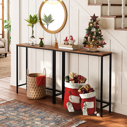 HOOBRO 29.5-inch Narrow Console Table